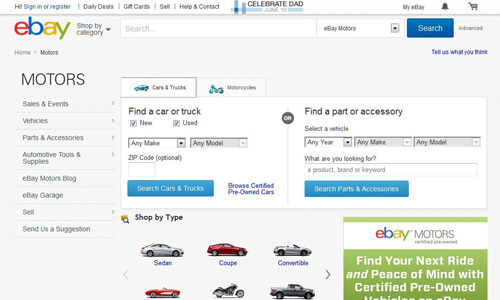 Ebay Cars