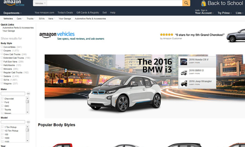 Amazon Cars
