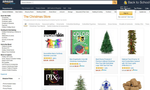 Amazon Christmas