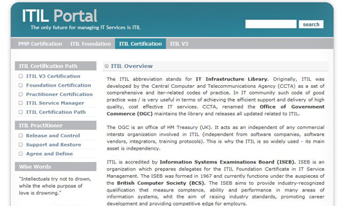 ITILCertification