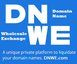 DNWE - Domain Name Wholesale Exchange Ad